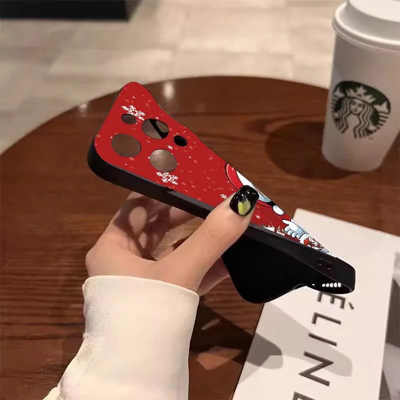 Aesthetic Christmas Image Design Phone Case For iPhone 17 11 12 13 14 15 16 Pro Max XS X XR 7 8 Plus 16E Shockproof Bumper Cover